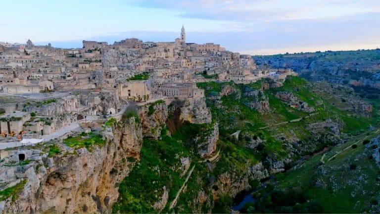 cosa vedere visitare a matera in 2 giorni belvedere drone dflight zona rossa