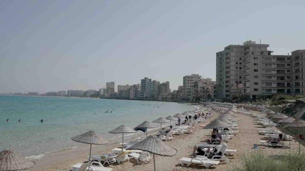 visitare VAROSHA cipro del nord Cyprus vedere fare spiagge mare drone video