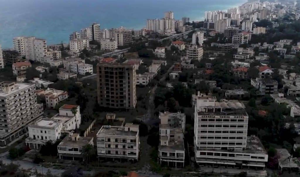 visitare VAROSHA cipro del nord Cyprus vedere fare spiagge mare drone video