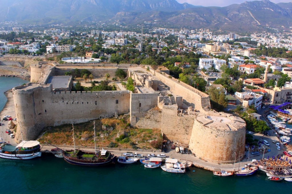 cosa vedere fare visitare viaggio drone Cipro del nord Turchia Cyprus spiagge Turkey north kyrenia castello castle