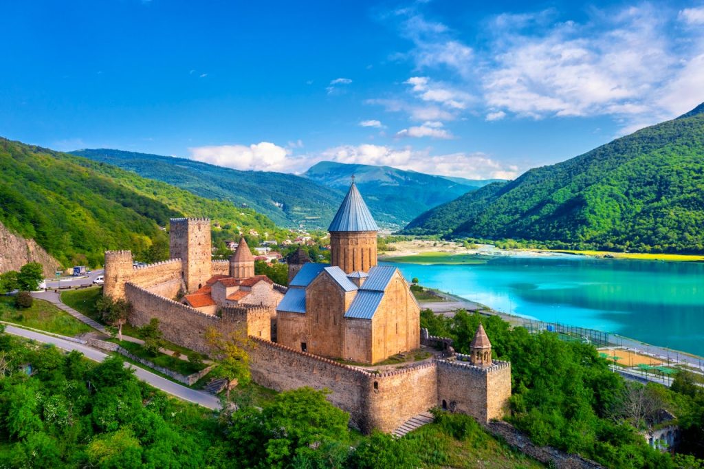 Ananuri fortezza georgia tbilisi military road