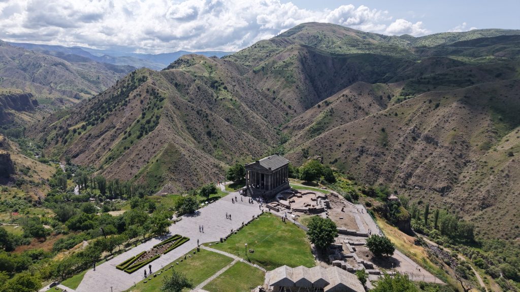 tempio di garni armenia itinerario di viaggio